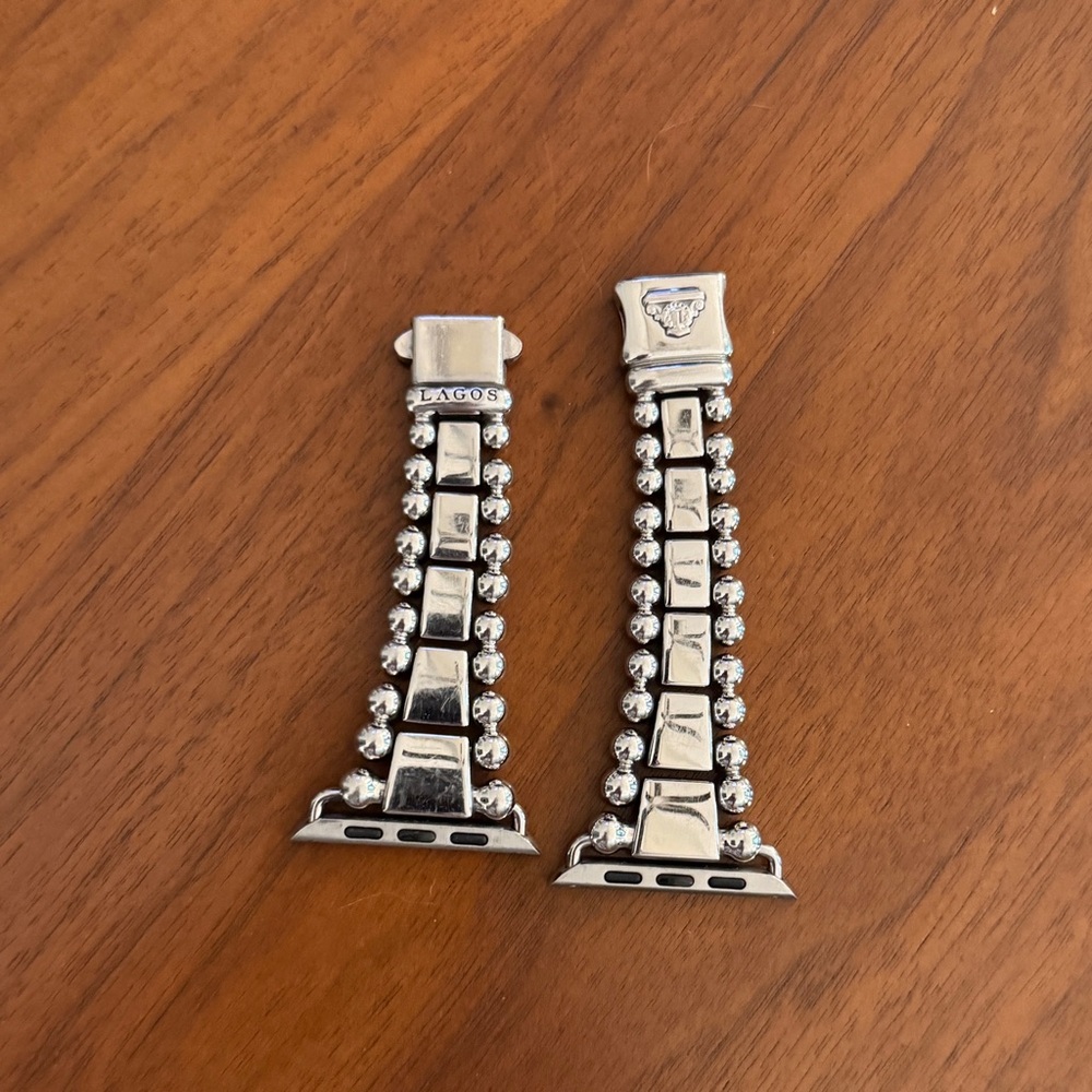 LAGOS Smart Caviar Stainless Steel Apple Watch Watchband